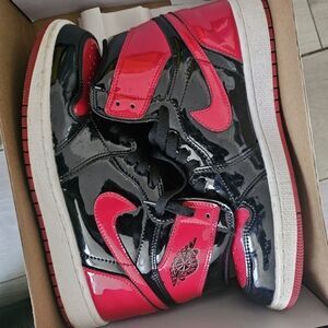 Men Black and Red Sneakers